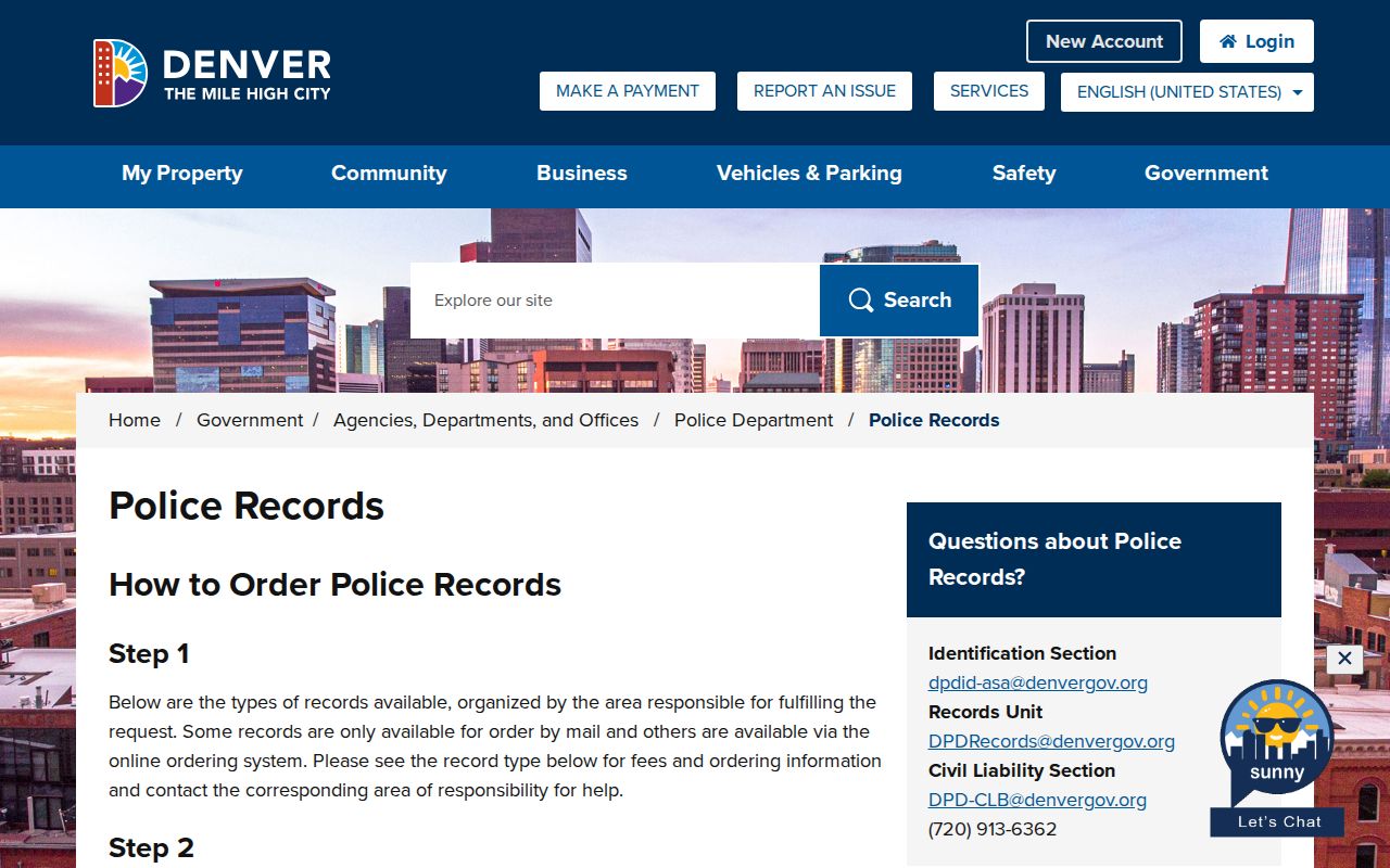 Denver County released inmate mugshot Denver Police records page